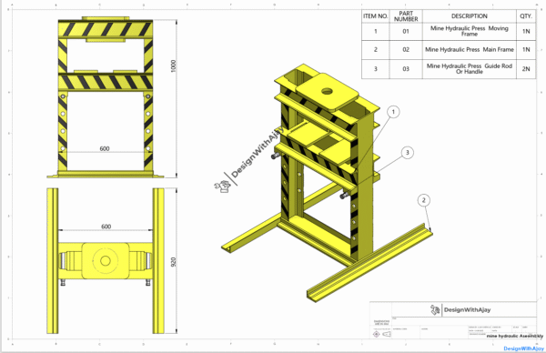 Mini Hydraulic Press #339 - Image 6