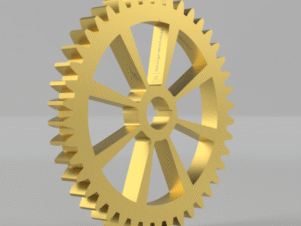 A precision-engineered 42-tooth gear wheel designed for optimal torque transmission, smooth motion control, and durability in industrial applications.
