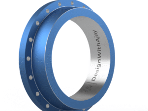 A Floating-Head Flange, a specialized pipe fitting used in high-pressure applications.