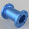 A precision-engineered center flange mount, designed for secure component attachment, optimal load distribution, and mechanical stability. Available in STEP & 2D drawings for seamless integration into engineering and industrial applications.