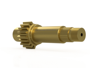 Steering gear sector shaft used in vehicle steering systems for precise motion control.