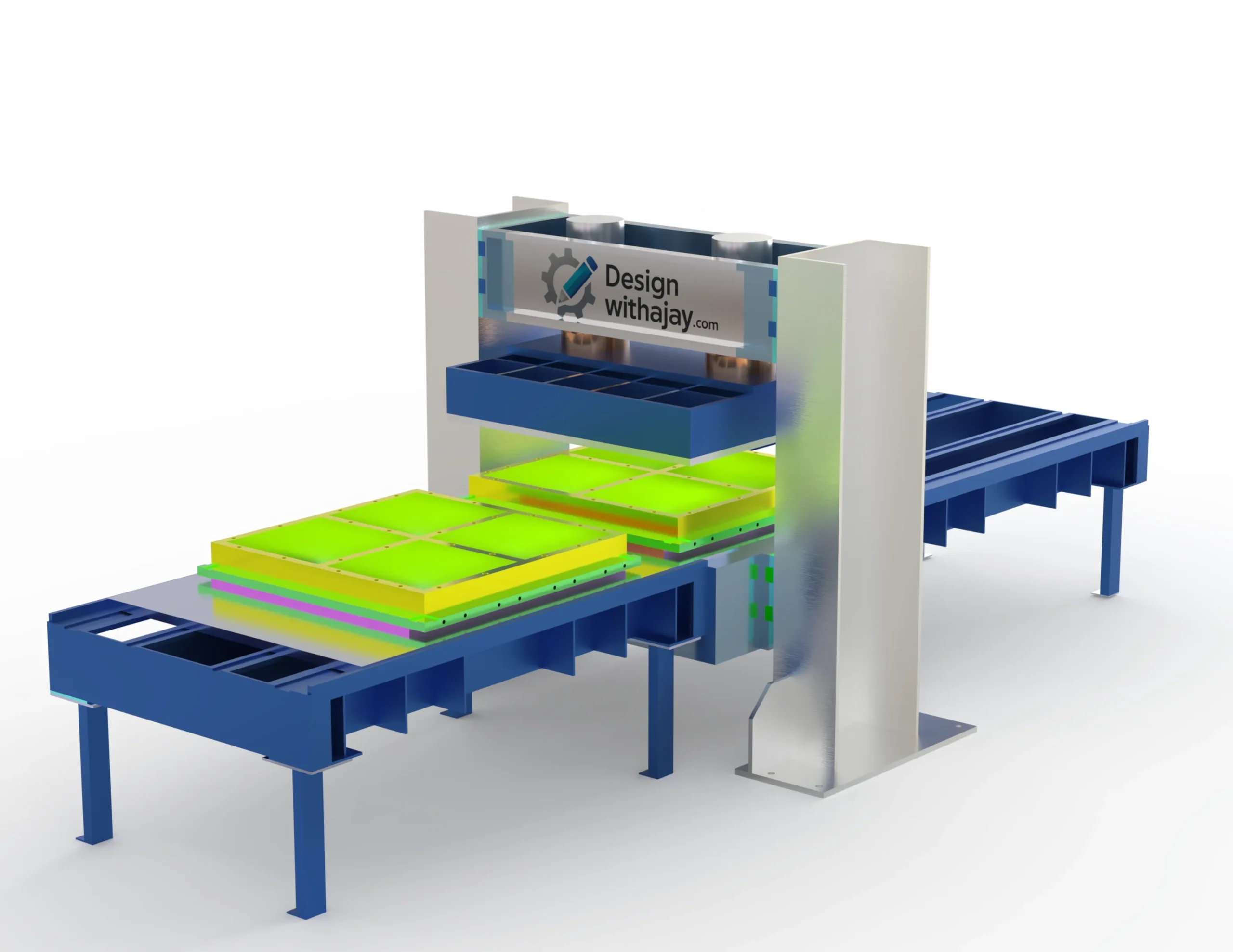 Fully Automatic Hydraulic Press Machine for hot molding