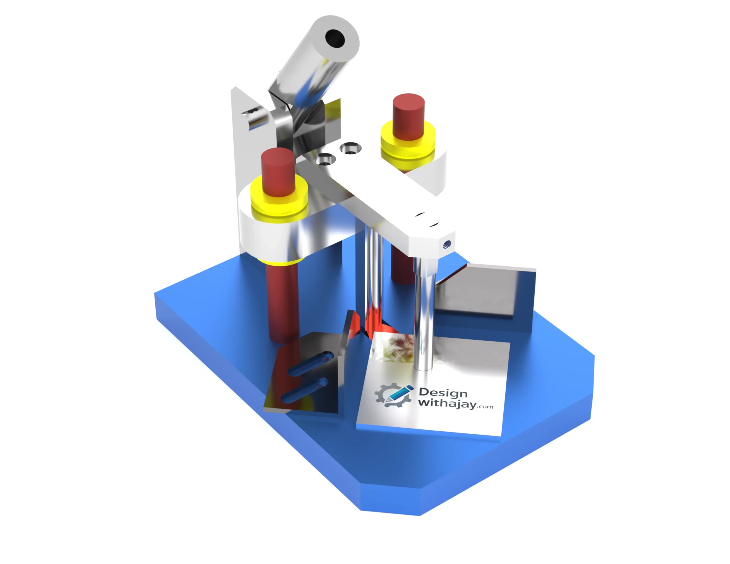 DesignWithAjay | Manual Sheet Cutting Radius Machine